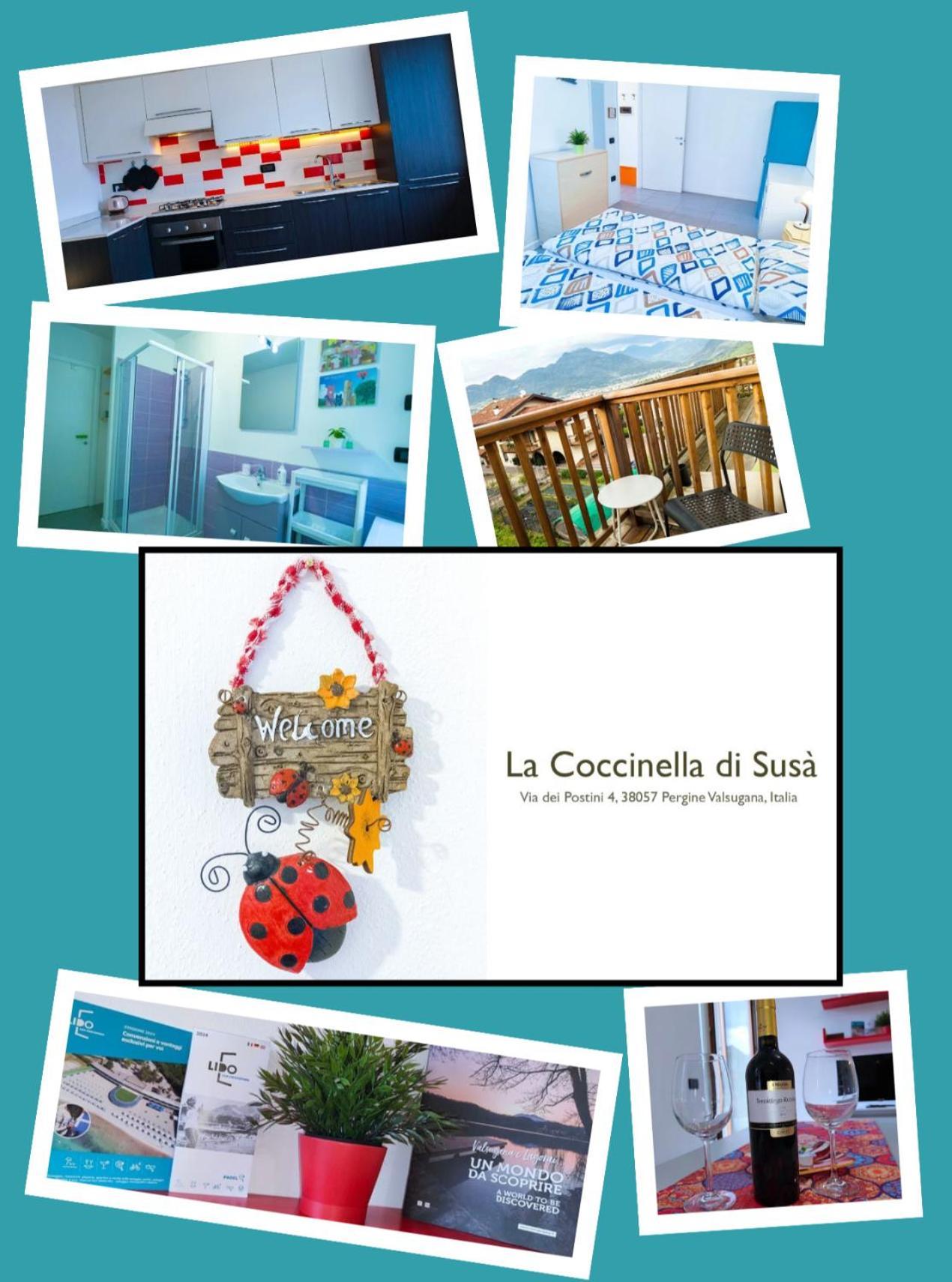 La Coccinella Di Susa Перджине Валсугана Екстериор снимка